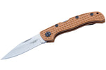 Couteau pliant Herbertz 598911 manche G10 marron antidérapant 10,7cm