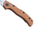 Couteau pliant Herbertz 598911 manche G10 marron antidérapant 10,7cm
