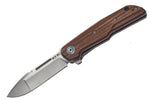 Couteau pliant MKM Clap By LionSteel MK.LS01S manche en bois de Santal 11cm + étui
