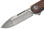 Couteau pliant MKM Clap By LionSteel MK.LS01S manche en bois de Santal 11cm + étui