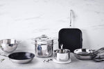 Poêle grill carrée anti adhésive Beka Chef en inox 26,5x26,5cm
