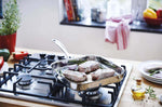 Poêle grill carrée Beka Chef en inox 26,5x26,5cm