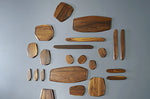 Planche à découper artisanale haut de gamme Noyer avec rigole