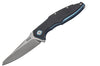 Couteau pliant MKM Raut By Viper MK.VP01GBBK manche en titanium/G10 noir 12cm + étui