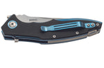Couteau pliant MKM Raut By Viper MK.VP01GBBK manche en titanium/G10 noir 12cm + étui