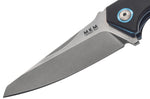 Couteau pliant MKM Raut By Viper MK.VP01GBBK manche en titanium/G10 noir 12cm + étui