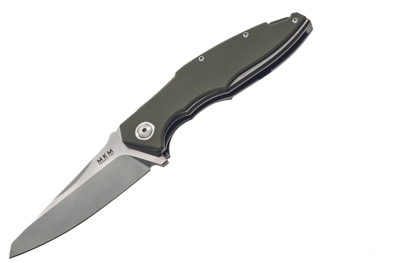 Couteau pliant MKM Raut By Viper MK.VP01GBGR manche en titanium/G10 vert 12cm + étui