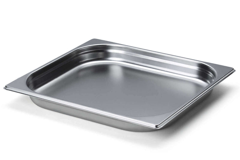 Bac gastronorme en inox pour planche à découper Continenta - 35,5x32,5x4cm