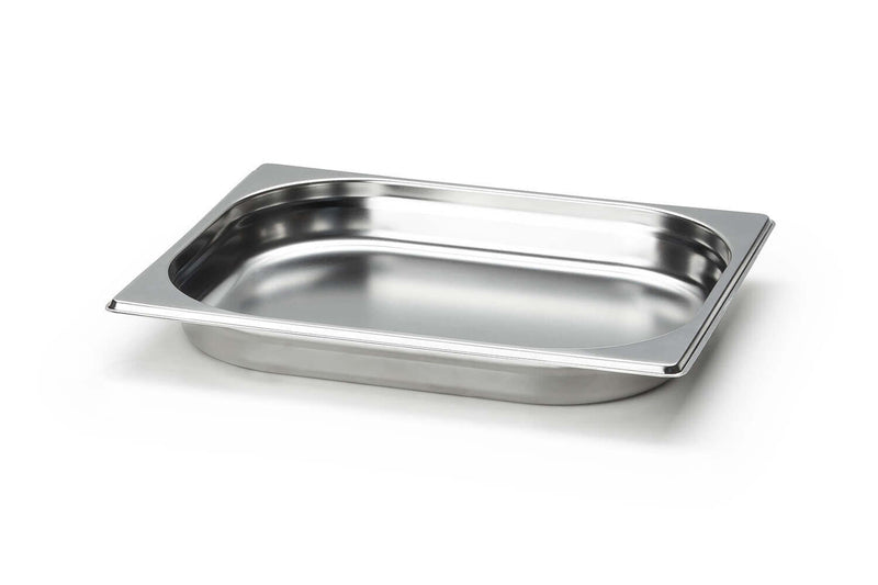 Bac gastronorme en inox pour planche à découper Continenta - 32,5x26,5x4cm