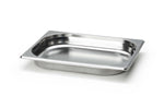 Bac gastronorme en inox pour planche à découper Continenta - 32,5x26,5x4cm