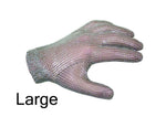 Gant de protection cotte de mailles inox ambidextre WILCO Taille L