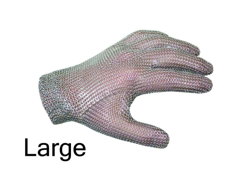 Gant de protection cotte de mailles inox ambidextre WILCO Taille L