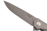 Couteau pliant Herbertz 308812 manche en titane gris 12cm