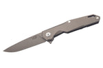Couteau pliant Herbertz 308812 manche en titane gris 12cm