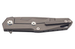 Couteau pliant Herbertz 308812 manche en titane gris 12cm