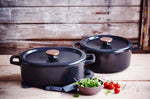 Cocotte ronde Beka Nori en fonte émaillée 26cm