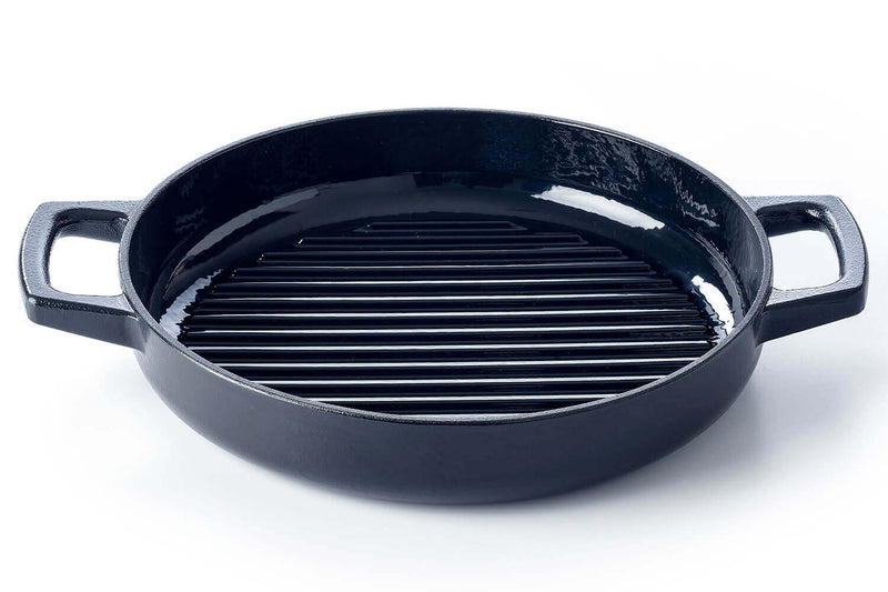 Poêle grill Beka Nori en fonte émaillée 28cm