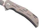 Couteau pliant Herbertz 593512 manche robuste en titanium gris 11,8cm