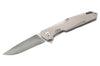 Couteau pliant Herbertz 533110 manche ergonomique et esthétique en titane 10,2cm