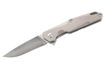 Couteau pliant Herbertz 533110 manche ergonomique et esthétique en titane 10,2cm