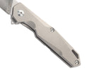 Couteau pliant Herbertz 533110 manche ergonomique et esthétique en titane 10,2cm