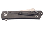 Couteau pliant Herbertz 593612 manche en titane TC4 gris 12cm