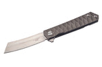 Couteau pliant Herbertz 593612 manche en titane TC4 gris 12cm