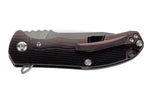 Couteau pliant Herbertz 533010 manche ergonomique en titane grenaillé 10cm