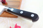 Couteau de chef Sabatier Éléphant Idéal Forgé 20cm manche nylon noir