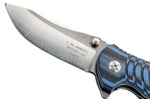Couteau pliant Herbertz 583212 manche G10 antidérapant bicolore 11,5cm + étui