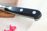 Couteau santoku Sabatier Éléphant Idéal Forgé 17cm manche nylon noir