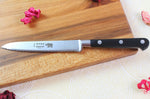 Couteau à tomates Sabatier Éléphant Idéal Forgé microdenté 13cm manche nylon noir