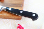 Couteau à tomates Sabatier Éléphant Idéal Forgé microdenté 13cm manche nylon noir