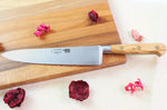 Couteau de chef Sabatier Éléphant Idéal Forgé 20cm manche en olivier