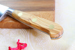 Couteau de chef Sabatier Éléphant Idéal Forgé 20cm manche en olivier