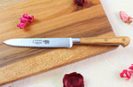 Couteau à tomates Sabatier Éléphant Idéal Forgé microdenté 13cm manche en olivier