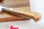 Couteau à tomates Sabatier Éléphant Idéal Forgé microdenté 13cm manche en olivier