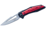 Couteau pliant Herbertz 596411 manche cranté à l'index en aluminium et pakkawood 11cm