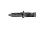 Couteau pliant Herbertz 584013 motif tête de mort manche inox 12,3cm