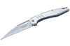 Couteau pliant Herbertz 597412 tout inox lame wharncliffe manche 11,3cm