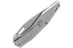 Couteau pliant Herbertz 597412 tout inox lame wharncliffe manche 11,3cm
