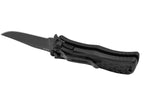 Couteau pliant Camillus Erupt manche en nylon noir et fibres de verre à motif cubique 7,8cm