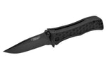 Couteau pliant Camillus Erupt manche en nylon noir et fibres de verre à motif cubique 7,8cm
