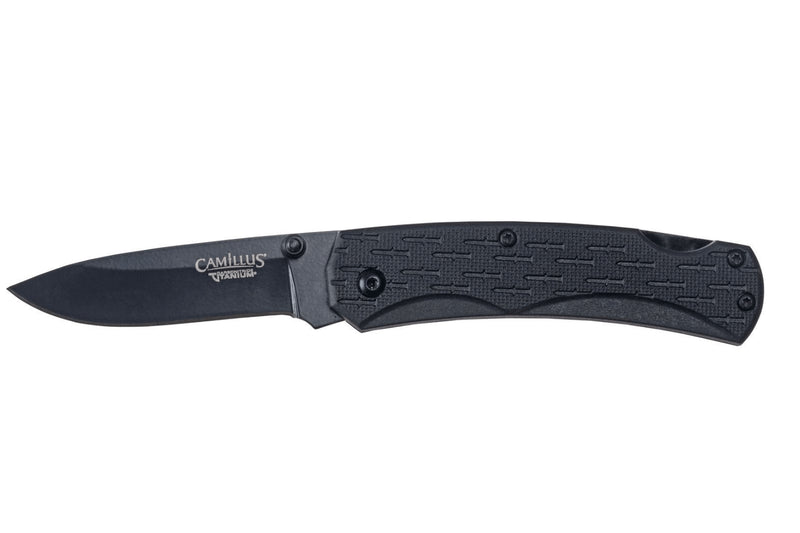 Couteau pliant Camillus CamLite manche en nylon et fibres de verre noir 10cm