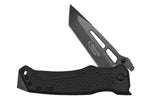 Couteau pliant Camillus GB-8B lame Tanto manche en nylon renforcé de fibres de verre noir 12cm