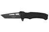 Couteau pliant Camillus GB-8B lame Tanto manche en nylon renforcé de fibres de verre noir 12cm