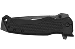 Couteau pliant Camillus GB-8B lame Tanto manche en nylon renforcé de fibres de verre noir 12cm
