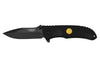 Couteau pliant Camillus Centerfire 30-30 manche en G10 noir 10,2cm et fond de balle intégré