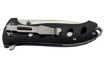 Couteau pliant Herbertz 309612 manche en G10 noir léger et ajouré 12cm