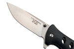 Couteau pliant Herbertz 309612 manche en G10 noir léger et ajouré 12cm